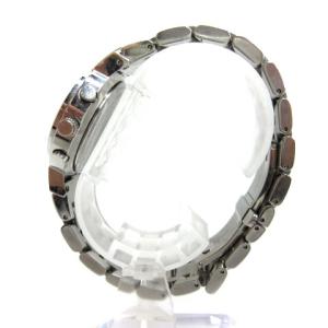 FENDI ズッカ クロノグラフ クォーツ 腕時計 ウォッチ ピンクシェル文字盤 3針 4500L シルバー ピンク