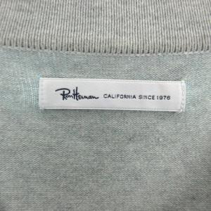 Ron Herman カーディガン ニット 長袖 ブルー系 S 221013E