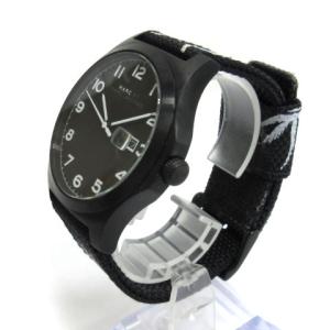 MARC by MARC JACOBS 腕時計 ウォッチ クオーツ アナログ 3針 ヤシの木 ブラック SM0