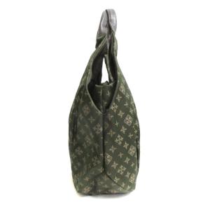 russet ハンドバッグ 総柄 カーキ系 221007E