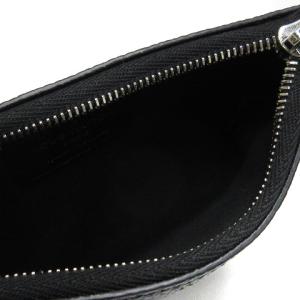 LOUIS VUITTON M69532 モノグラム マヒナ ポシェット クレ コインケース ブラック