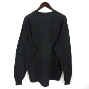 UNDERCOVER CYDERBOY Tシャツ カットソー 長袖 プリント イラスト MU2A9807 XL ブラック