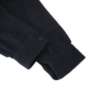 BUZZ RICKSON’S Rickson's Type C.P.O SHIRTS ウールメルトン ミリタリーシャツ 長袖 BR24961 ネイビー