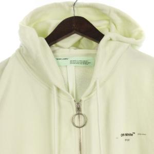 Off-White OMBE001R19003012 19SS DIAG COLORED ARROW ZIP HOODIE XL 白