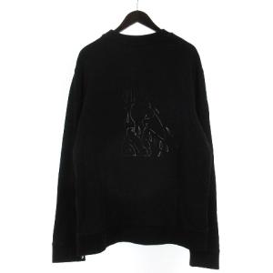 MONCLER D10918026450 18SS MAGLIA GIROCOLLO スウェット XL 黒