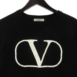VALENTINO RV0MF02PZAY ロゴスウェット XL 黒
