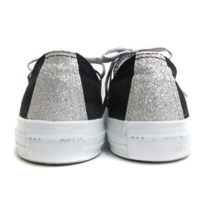 CONVERSE スニーカー グリッター ローカット ブラック 221021E