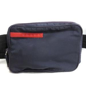 PRADA SPORT ショルダーバッグ サコッシュ ポシェット ナイロン パープル