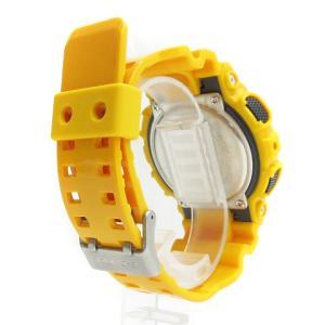 CASIO G-SHOCK 美品 腕時計 クォーツ アナデジ GA-100A-9AJF イエロー