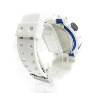 CASIO G-SHOCK 腕時計 クォーツ アナデジ GA-100B-7AJF ホワイト ブルー