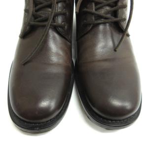 BUTTERO レースアップ ブーツ レザー B1101 39 ブラウン