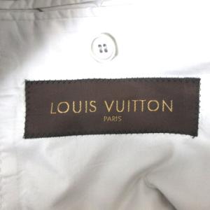 LOUIS VUITTON テーラード ジャケット リネン 50 ライトブルー 221025EE AA