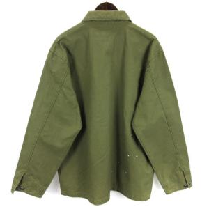 uniform experiment 21SS DRIPPING COVERALL JACKET カバーオール ジャケット ペイント ミリタリー UE-210015