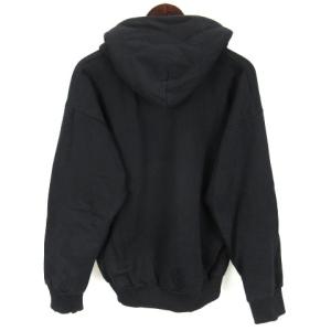 DIESEL プルオーバー パーカー フーディー 長袖 ロゴ 刺繍 BG000014 S ブラック