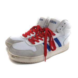 FW8252 アディフープス 2.0 ミッド スニーカー 28?p ホワイト 221027E 靴