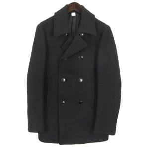 ウール Pコート ブラック S
