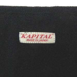KAPITAL ウール ワンピース 長袖 0 ブラック 221208E