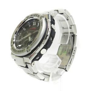 CASIO G-SHOCK GST-W310D-1AJF G-STEEL 腕時計 電波ソーラー 文字盤ブラック シルバー