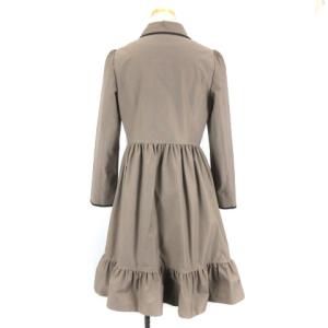 M'S GRACY コート ギャザー 38 グレージュ