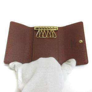 LOUIS VUITTON モノグラム ミュルティクレ6 キーケース M62630 ブラウン