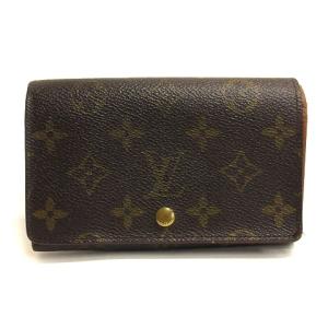 モノグラム ポルト モネ ビエトレゾール 二つ折り財布 M61730 ブラウン ジャンク