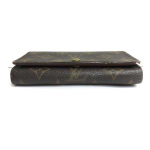 LOUIS VUITTON モノグラム ポルトモネ ビエトレゾール 二つ折り財布 M61730 ブラウン系