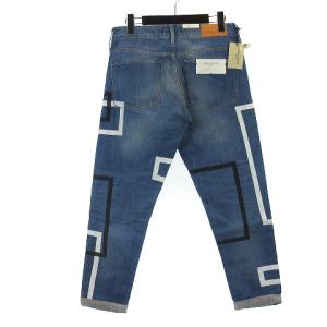 Levi's MADE＆CRAFTED MARKER TAPERED デニム ジーンズ プリント インディゴ
