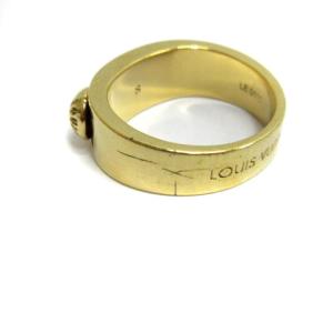 LOUIS VUITTON バーグ ギミア クルーリング 指輪 S ゴールドカラー M66421