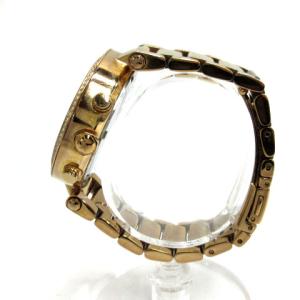MICHAEL KORS 腕時計 ウォッチ アナログ クォーツ クロノグラフ デイト 3針 ラインストーン MK-5491 ピンクゴールドカラー