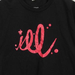 TENDERLOIN IF6WAS9!! Tシャツ 半袖 丸首 プリント コットン ブラック L