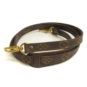 ショルダーストラップ モノグラム ストラップのみ 付け替え ゴールド金具 ブラウン