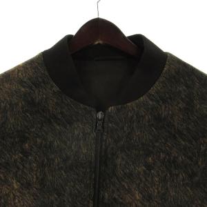 Neil Barrett ボンバージャケット MA-1 ブルゾン ジップアップ 総柄 カーキ M
