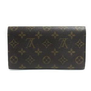 LOUIS VUITTON モノグラム ポルトフォイユインターナショナル 長財布 M61217 ブラウン