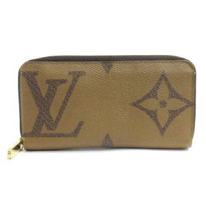 21年製 モノグラム ジャイアント リバース  ジッピーウォレット 長財布 M69353 ブラウン