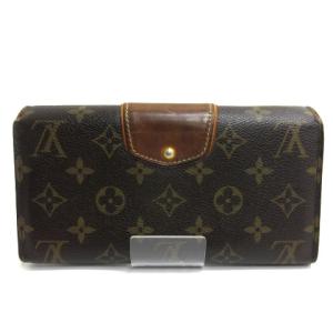 LOUIS VUITTON モノグラム ポルトフォイユ ボエシ 長財布 ロングウォレット 小銭入れ M63220 ブラウン