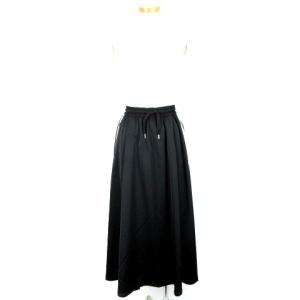 adidas Originals サイドライン ロング サテン スカート イージー ロゴ FL0039 XS ブラック