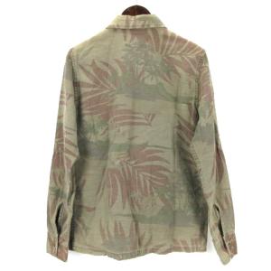 REMI RELIEF シャツ 長袖 総柄 カーキ M 230113E