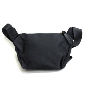 【LANVIN on Bleu】リボン付き黒ナイロンボディバッグ LANVIN en Bleu ランバンオンブルー ラナ ボディバッグ 557901