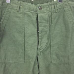 orSlow ファティーグパンツ ワークパンツ ボタンフライ L カーキ