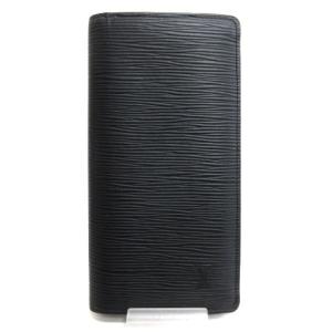 M60622 エピ ポルトフォイユ・ブラザ 二つ折り長財布 ロングウォレット 小銭入れ ブラック