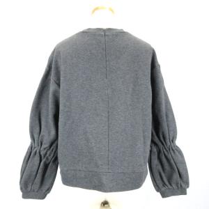 Lois CRAYON 袖ボリューム カットソー 長袖 グレー M 230123E