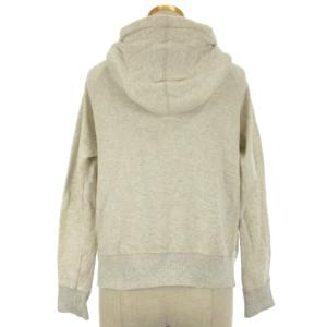 Lois CRAYON ジップアップ パーカー スウェット 長袖 オートミールカラー M 230120EE