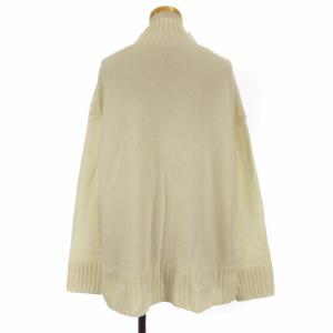 GRACE CONTINENTAL 長袖 ニット セーター レース 36 ホワイト