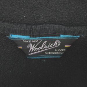 WOOLRICH 90's フリース ジャケット ブラック UWV119 S 230202E