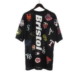 F.C.Real Bristol 21AW MLB TOUR ALL TEAM BIG TEE ツアー オールチーム ロゴ ビッグ Tシャツ 半袖 総柄 FCRB-212017