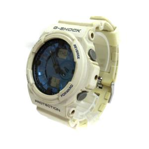 CASIO G-SHOCK 腕時計 ウォッチ クオーツ デジアナ 2針 ホワイト SM0