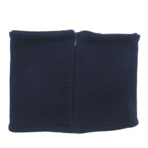 LOOPWHEELER × ビームス ネックウォーマー ジップアップ ネイビー 230210E SM0