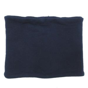 LOOPWHEELER × ビームス ネックウォーマー ジップアップ ネイビー 230210E SM0