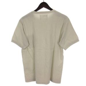 MHL. ポケット ロゴ プリント Tシャツ カットソー 半袖 596-9166550 M ベージュ