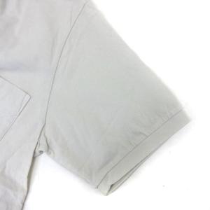 MHL. ポケット ロゴ プリント Tシャツ カットソー 半袖 596-9166550 M ベージュ